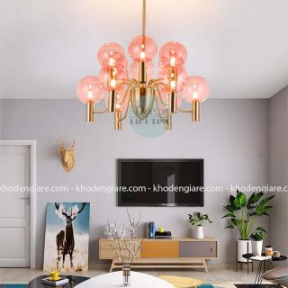 Đèn chùm chao thủy tinh DC271