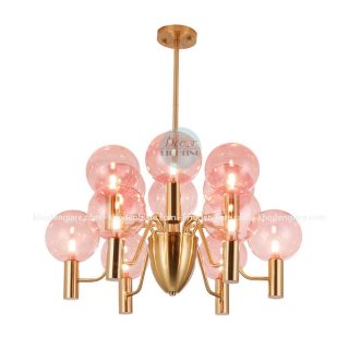 Đèn chùm chao thủy tinh DC271