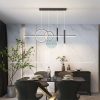 Đèn thả bàn ăn ống led DC376B