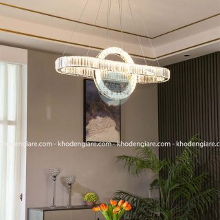 Đèn thả pha lê bàn ăn DC488C