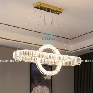 Đèn thả pha lê bàn ăn DC488C
