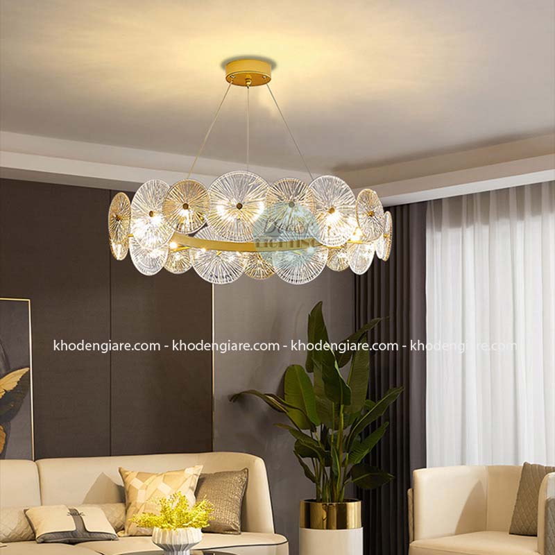 Đèn chùm phong khách DC485D