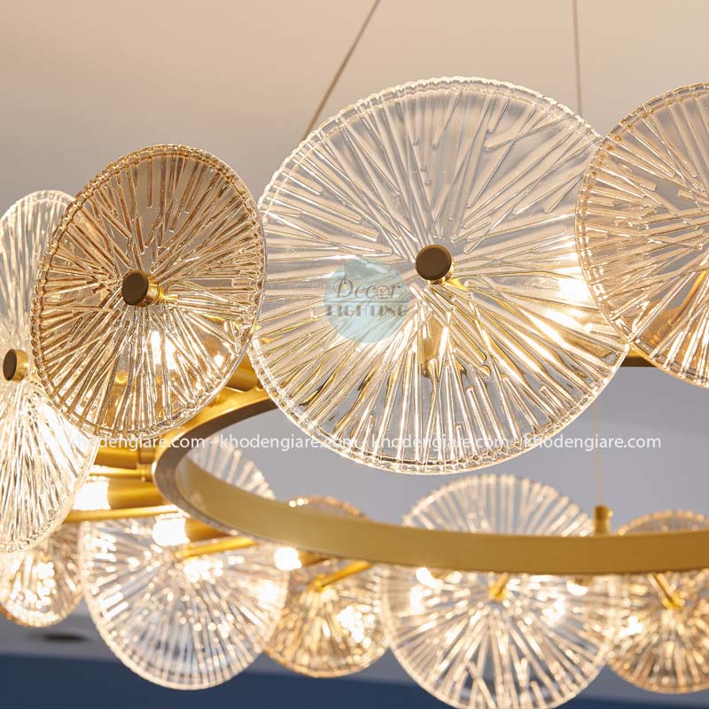 Đèn chùm phong khách DC485D