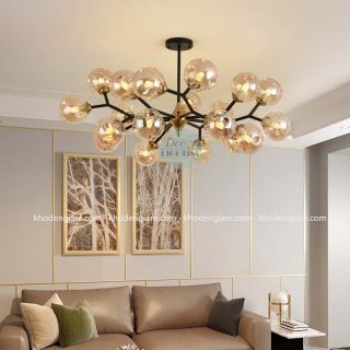 Đèn chùm chao thủy tinh DC137