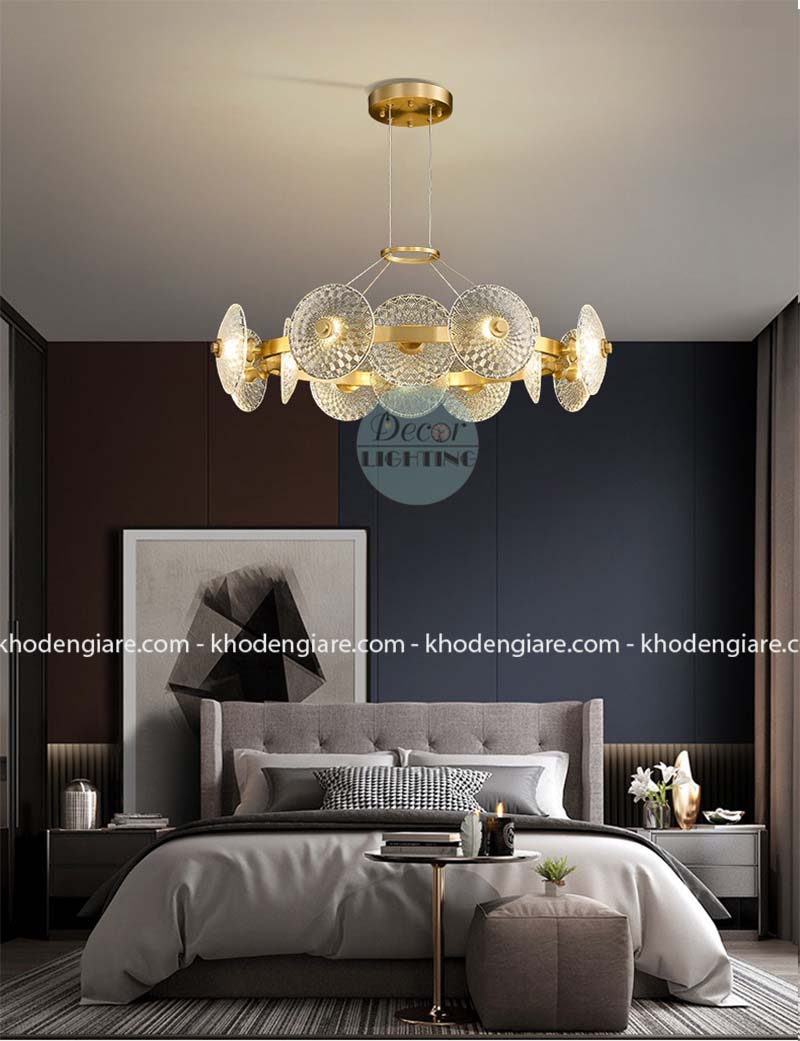 Đèn chùm phòng khách hiện đại DC540