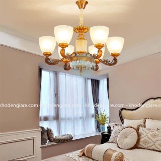 Đèn chùm hợp kim phong cách cổ điển DC920