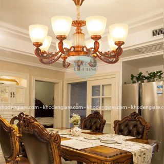 Đèn chùm hợp kim phong cách cổ điển DC920