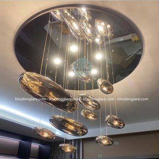 Đèn chùm chao thủy tinh DC7956