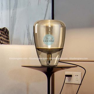Đèn bàn chao thủy tinh DC/DB-3534