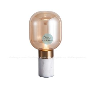 Đèn bàn chao thủy tinh DC/DB-3607