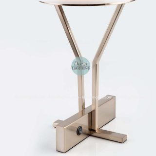 Đèn bàn chao thủy tinh tròn DC/DB-3620