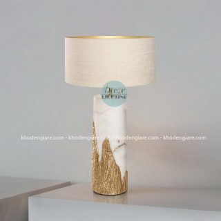 Đèn bàn chao vải thân đá DC/DB-3560