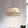 Đèn thả vải 2 tầng wabisabi