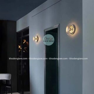 Đèn tường chao thủy tinh Bắc Âu DTC023