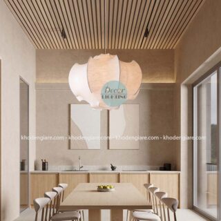 Đèn vải thả trần organic DC/WB-5004