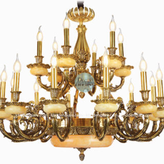 Đèn Chùm Đồng Cổ Điển Cao Cấp DC-8102