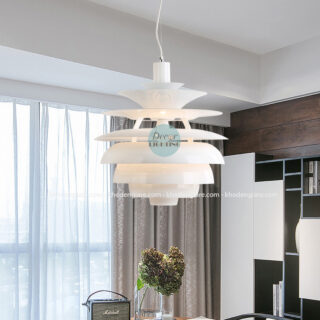 Đèn Thả Quả Cầu Tuyết Hình Nón Thông DC162G