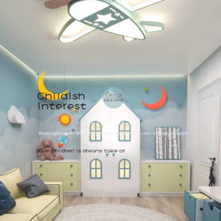 Đèn Trần Phòng Ngủ Cho Bé TDC009