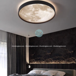Đèn Trần Phòng Ngủ Hình Mặt Trăng TDC007