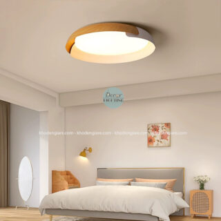 Đèn Trần Phòng Ngủ Vân Gỗ TDC002
