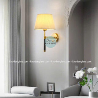 Đèn Tường Đồng Chao Vải DC737G