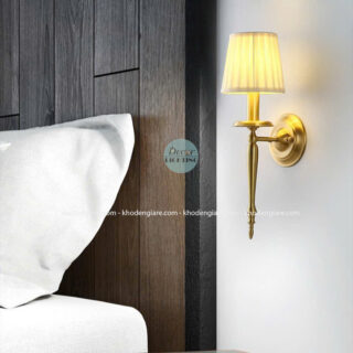 Đèn Tường Đồng Chao Vải DC744C