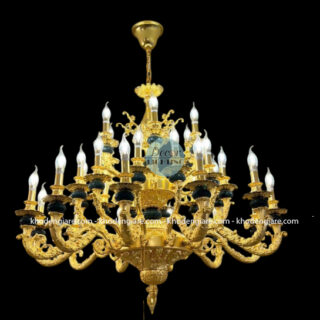 Đèn Chùm Đồng Cổ Điển Hoàng Gia DC-8096