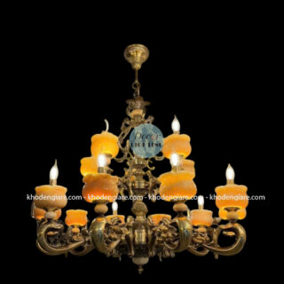 Đèn Chùm Đồng Sang Trọng DC-8098