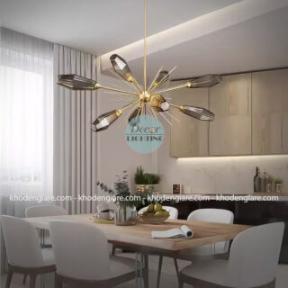 Đèn Thả Thủy Tinh Phong Cách Hiện Đại DCK030