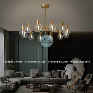 Đèn Chùm Hiện Đại Chao Kính DCK029