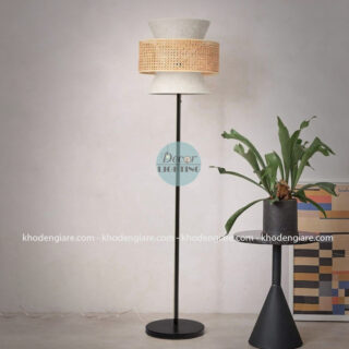 Đèn Sàn Mây Tre Wabi Sabi DCC024