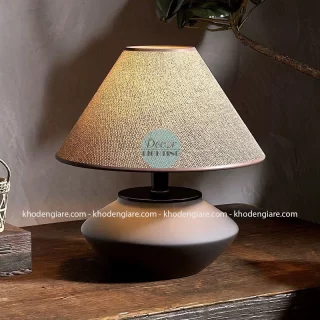 Đèn bàn nấm lùn phong cách rustic sang trọng DCB062