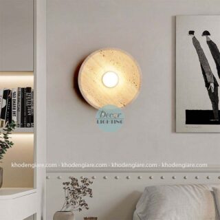 Đèn Tường Decor Đá Travertine Tự Nhiên DTC049