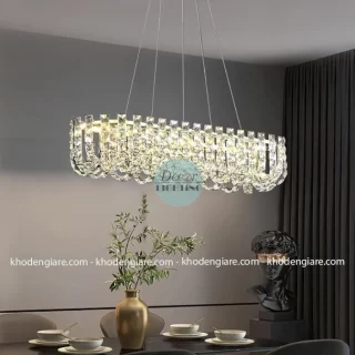 Đèn Chùm Pha Lê Dáng Dài DCP004L
