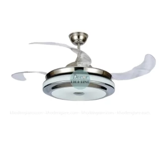 Quạt trần hiện đại decor phòng khách DC52-8038B