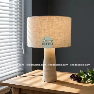 Đèn bàn thân vân đá phong cách tối giản DCB082