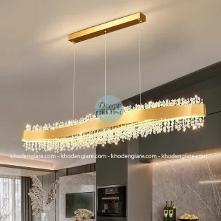Đèn thả bàn ăn pha lê cao cấp DCL031