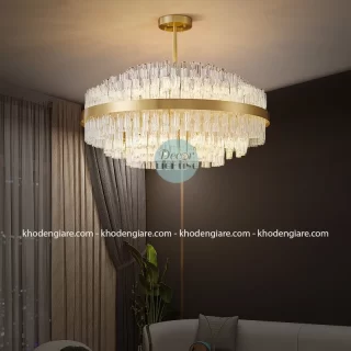 Đèn chùm phòng khách phong cách Bắc Âu DCP015