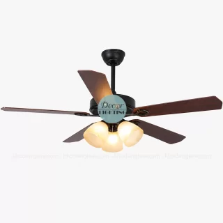 Quạt trần phong cách Đông Dương Indochine độc đáo QD013