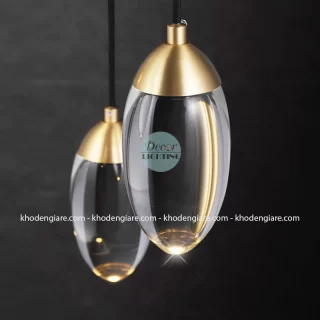 Đèn thả nghệ thuật pha lê giọt nước TDC1079